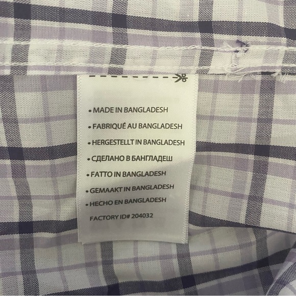 HB Mens Button Down Size 1XL NWOT - Picture 3 of 4